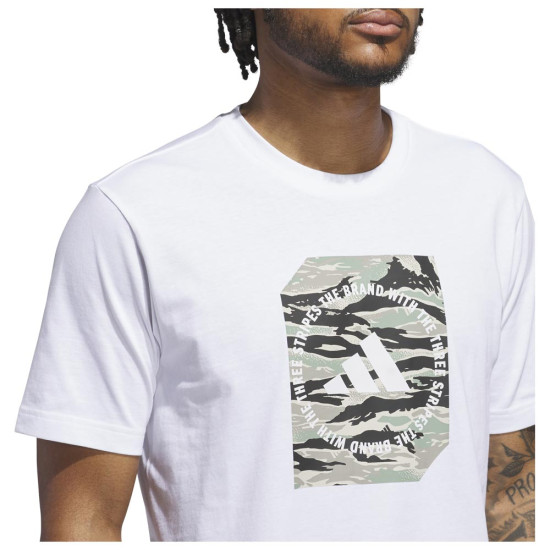Adidas Ανδρική κοντομάνικη μπλούζα Camo Box Tee